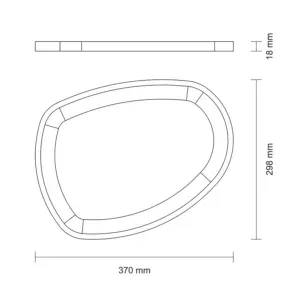 Textura de la madera de teca en una bandeja para alimentos