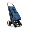 Carro de compra Rolser Clec Thermo Polar 8 Plus Lemon con bolsa azul y detalles amarillos