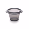 Set de 6 moldes de coulant de silicona platino negros