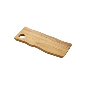 Tabla de servir rectangular de madera de teca Tramontina Savia