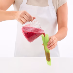 Moldes de silicona flexibles para paletas caseras
