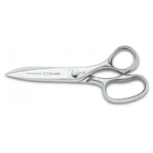 Tijera de cocina profesional 3 Claveles Prof-Class de 20 cm con hojas de acero inoxidable